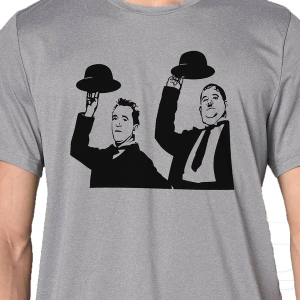 Mooch_Wale_Laurel_&_Hardy_Black_And_White__Quick-Dri_T-shirt_For_Men