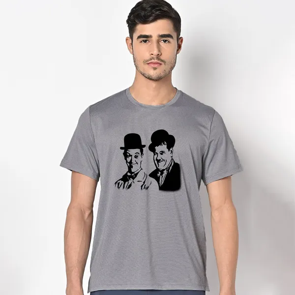 Mooch_Wale_Laurel_And_Hardy_Vector__Quick-Dri_T-shirt_For_Men