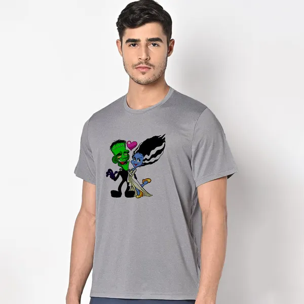 Mooch_Wale_Mr_And_Mrs_Frankenstein__Quick-Dri_T-shirt_For_Men