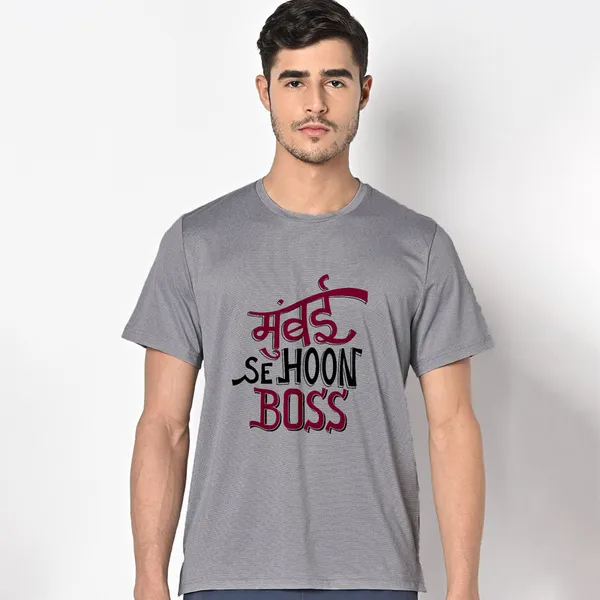 Mooch_Wale_Mumbai_Se_Hoon_Boss__Quick-Dri_T-shirt_For_Men
