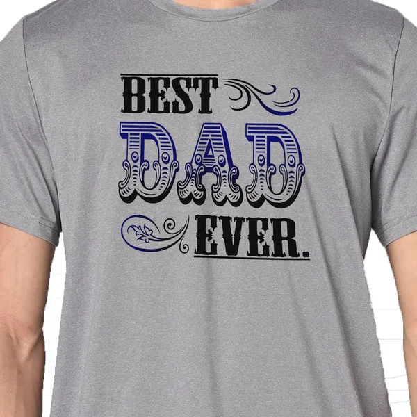 Mooch_Wale_Best_Dad_Ever__Quick-Dri_T-shirt_For_Men