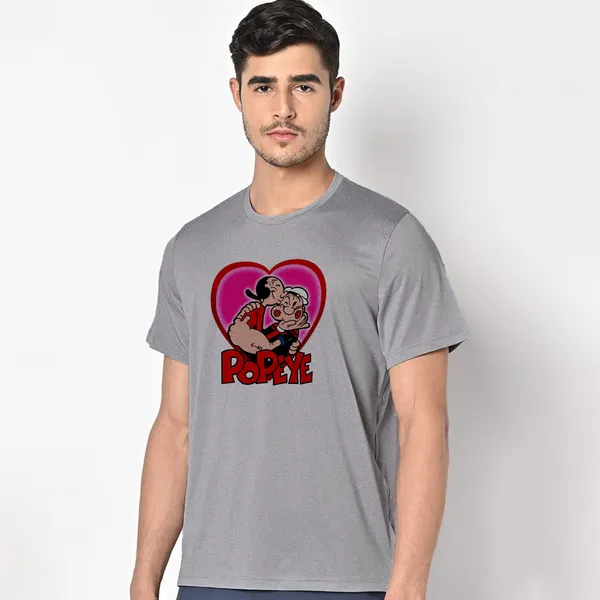 Mooch_Wale_Popeye_Olive_Valentine__Quick-Dri_T-shirt_For_Men