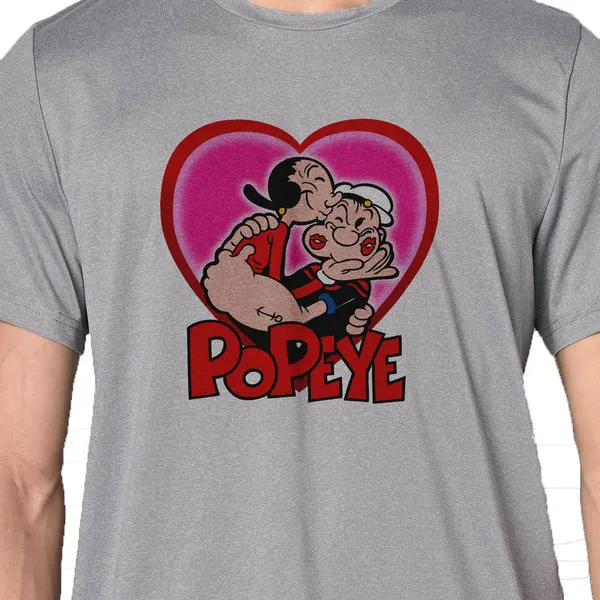 Mooch_Wale_Popeye_Olive_Valentine__Quick-Dri_T-shirt_For_Men