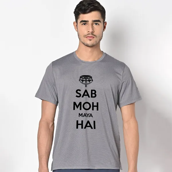 Mooch_Wale_Sab_Moh_Maya_Hai_Typo__Quick-Dri_T-shirt_For_Men