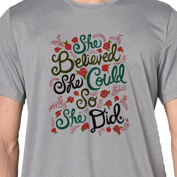 Mooch_Wale_She_Believed_She_Could_So_She_Did__Quick-Dri_T-shirt_For_Men