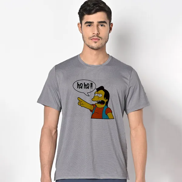 Mooch_Wale_Simpsons_Nelson_Haha__Quick-Dri_T-shirt_For_Men