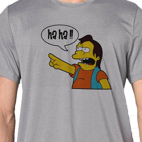Mooch_Wale_Simpsons_Nelson_Haha__Quick-Dri_T-shirt_For_Men