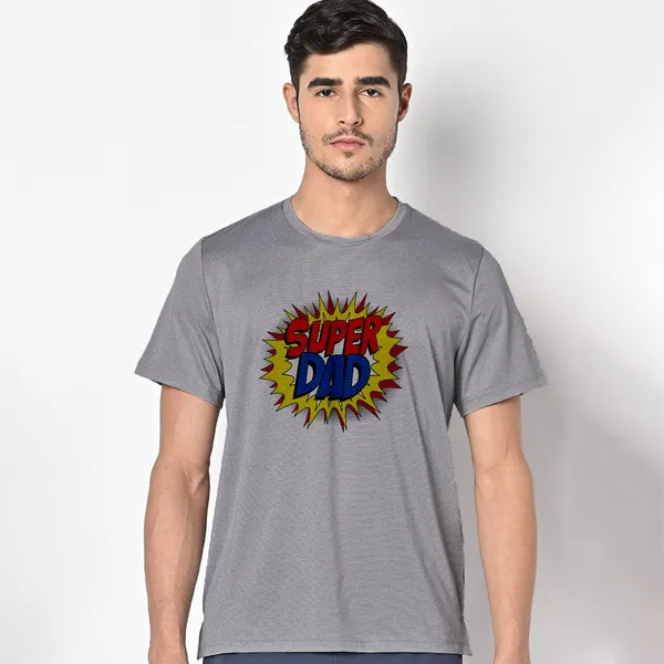 Mooch_Wale_Super_Dad__Quick-Dri_T-shirt_For_Men