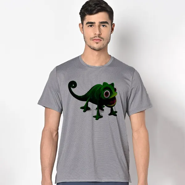 Mooch_Wale_Tangled_Chameleon_Pascal__Quick-Dri_T-shirt_For_Men