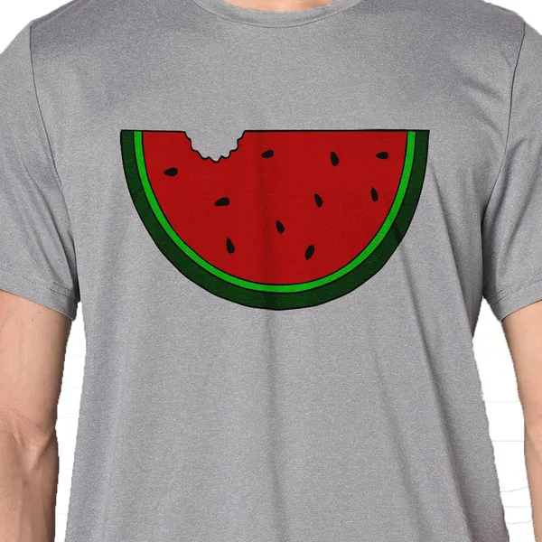 Mooch_Wale_Watermelon_Bite__Quick-Dri_T-shirt_For_Men