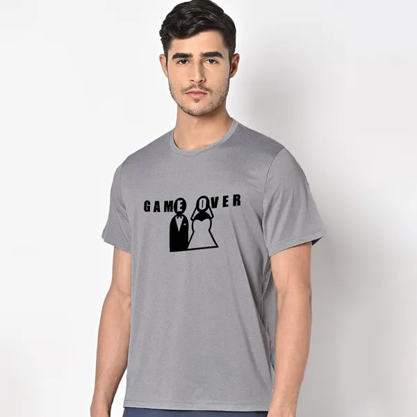 Mooch_Wale_Wedding_Game_Over__Quick-Dri_T-shirt_For_Men