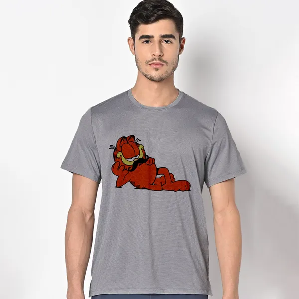 Mooch_Wale_Classic_Garfield_Mustache__Quick-Dri_T-shirt_For_Men