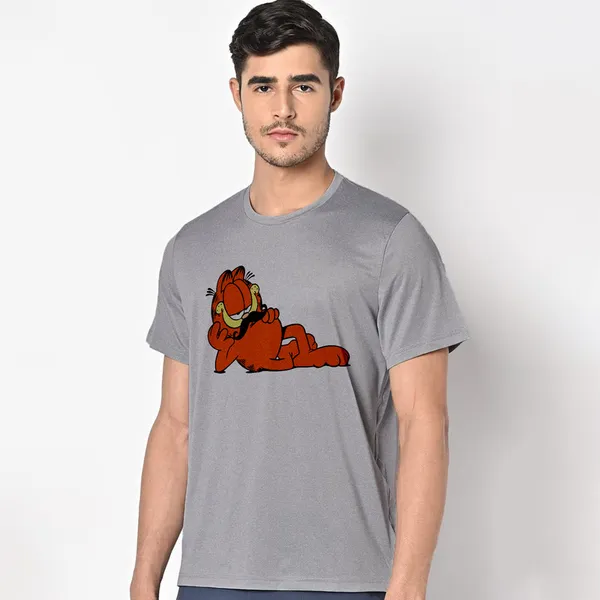 Mooch_Wale_Classic_Garfield_Mustache__Quick-Dri_T-shirt_For_Men