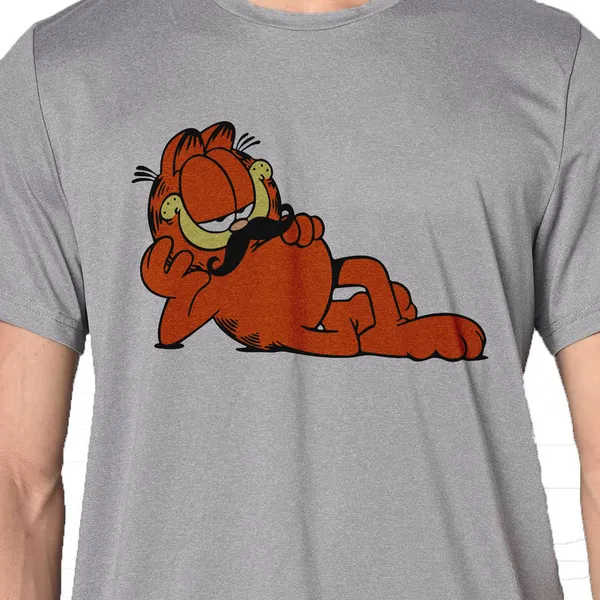 Mooch_Wale_Classic_Garfield_Mustache__Quick-Dri_T-shirt_For_Men