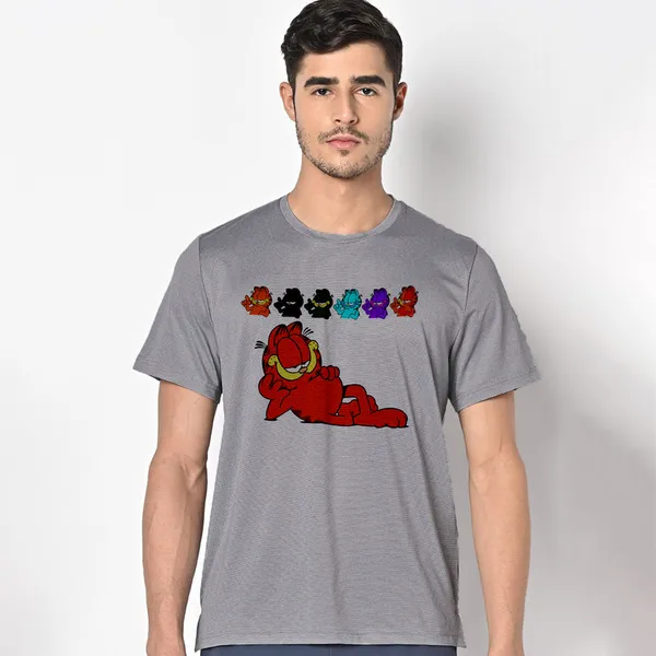 Mooch_Wale_Colors_Of_Garfield__Quick-Dri_T-shirt_For_Men