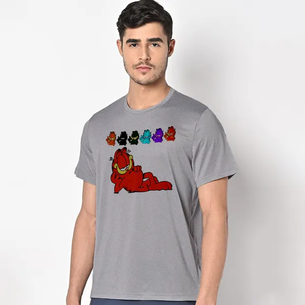 Mooch_Wale_Colors_Of_Garfield__Quick-Dri_T-shirt_For_Men