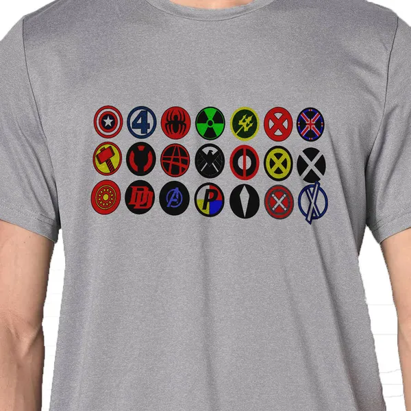 Mooch_Wale_Dc_Superhero_Logo__Quick-Dri_T-shirt_For_Men