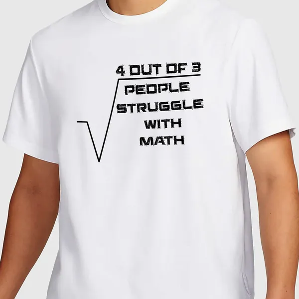Mooch_Wale_4_Out_Of_3_People_Struggle_With_Math__Quick-Dri_T-shirt_For_Men