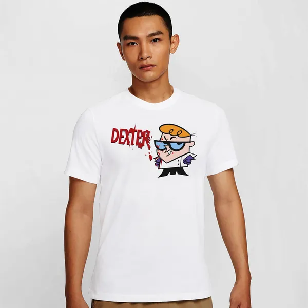 Mooch_Wale_Dexter_Cartoon_In_New_Style__Quick-Dri_T-shirt_For_Men