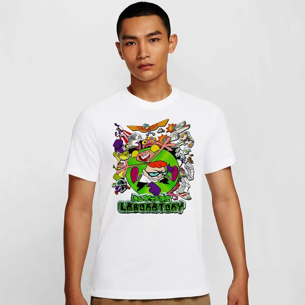 Mooch_Wale_Dexter_Laboratory_Poster__Quick-Dri_T-shirt_For_Men