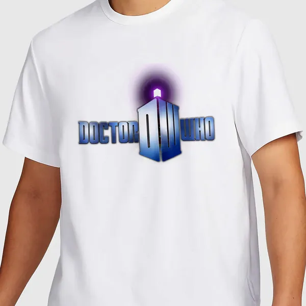 Mooch_Wale_Doctor_Who_Logo__Quick-Dri_T-shirt_For_Men