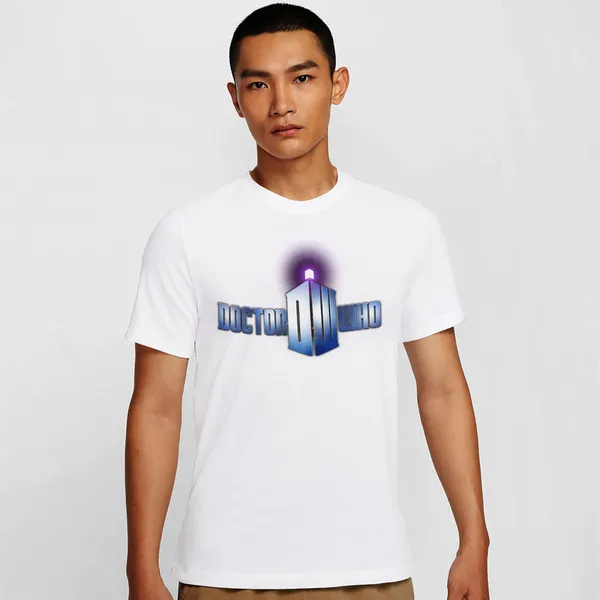 Mooch_Wale_Doctor_Who_Logo__Quick-Dri_T-shirt_For_Men