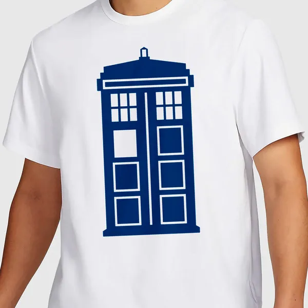 Mooch_Wale_Doctor_Who_Tardis_Front__Quick-Dri_T-shirt_For_Men