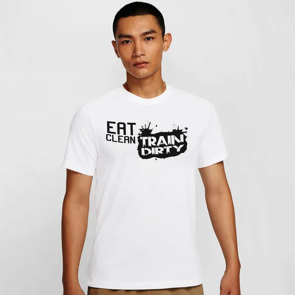 Mooch_Wale_Eat_Clean_Train_Dirty_Black_And_White__Quick-Dri_T-shirt_For_Men