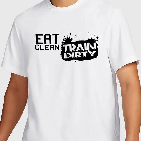 Mooch_Wale_Eat_Clean_Train_Dirty_Black_And_White__Quick-Dri_T-shirt_For_Men