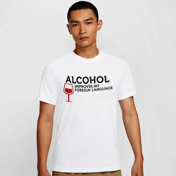 Mooch_Wale_Alcohol_Improves_My_Foreign_Language__Quick-Dri_T-shirt_For_Men