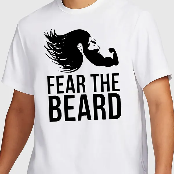 Mooch_Wale_Fear_The_Beard__Quick-Dri_T-shirt_For_Men