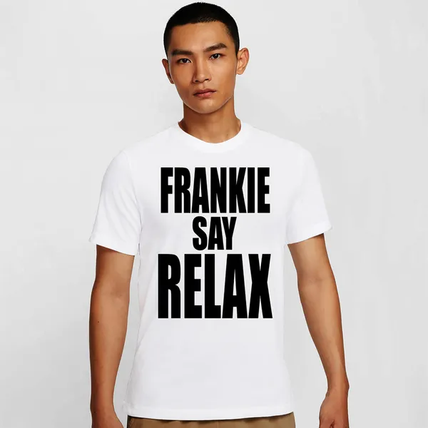 Mooch_Wale_Frankie_Say_Relax_Friends__Quick-Dri_T-shirt_For_Men