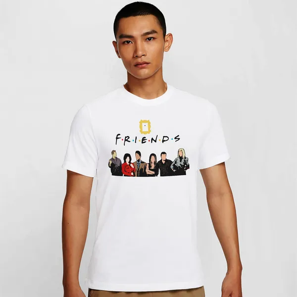 Mooch_Wale_Friends_At_The_Door__Quick-Dri_T-shirt_For_Men