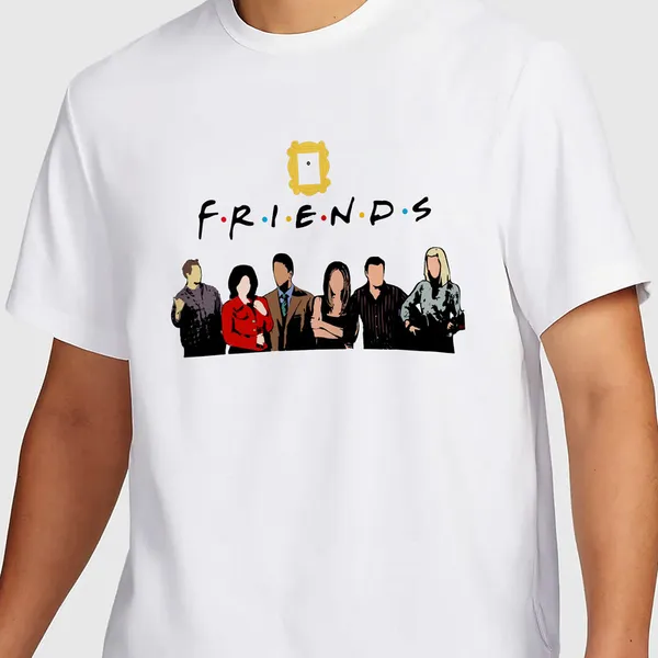 Mooch_Wale_Friends_At_The_Door__Quick-Dri_T-shirt_For_Men