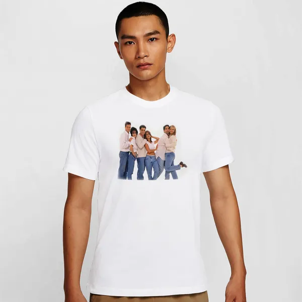 Mooch_Wale_Friends_Classic_White_And_Blue__Quick-Dri_T-shirt_For_Men