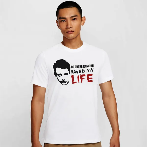 Mooch_Wale_Friends_Dr_Drake_Ramore_Saved_My_Life__Quick-Dri_T-shirt_For_Men