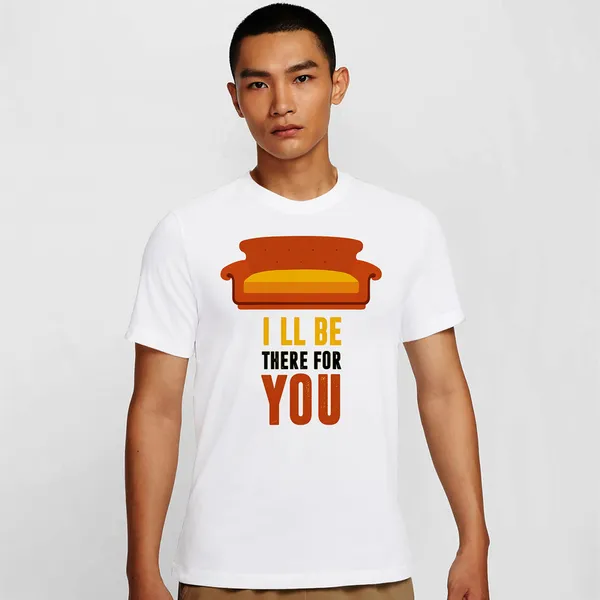 Mooch_Wale_Friends_I_Ll_Be_There_For_You_Couch__Quick-Dri_T-shirt_For_Men