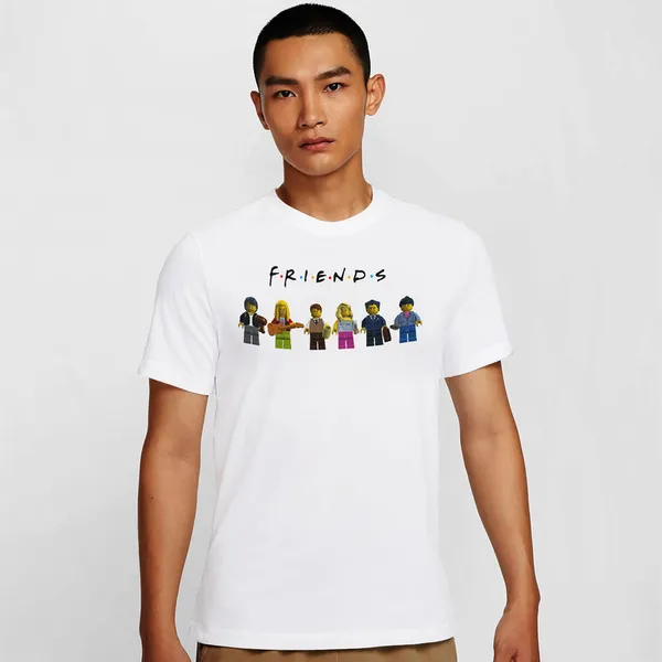 Mooch_Wale_Friends_Minicraft_Characters__Quick-Dri_T-shirt_For_Men