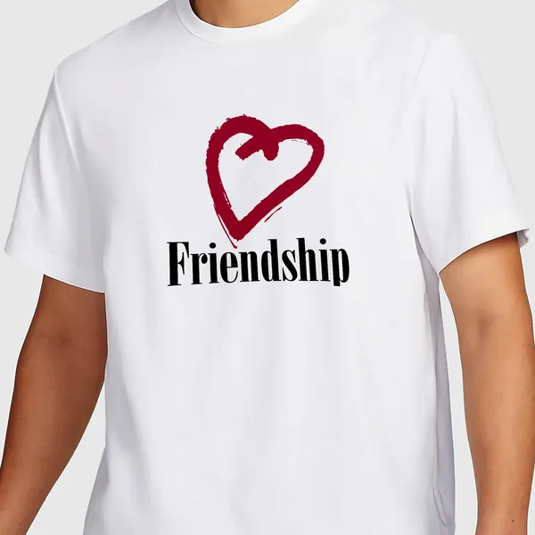 Mooch_Wale_Friendship_Heart__Quick-Dri_T-shirt_For_Men