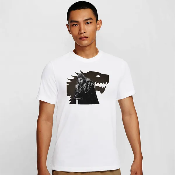 Mooch_Wale_Game_Of_Thrnes_Eddard_Stark_Wolf_Art__Quick-Dri_T-shirt_For_Men