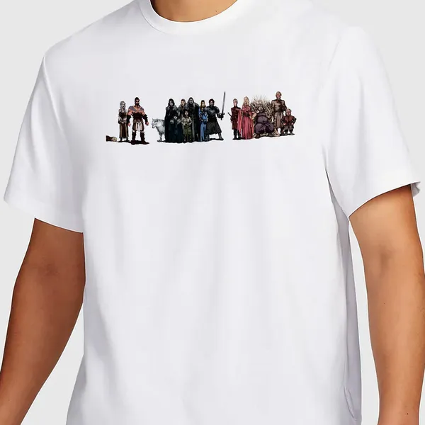 Mooch_Wale_Game_Of_Thrones_Family_Art__Quick-Dri_T-shirt_For_Men