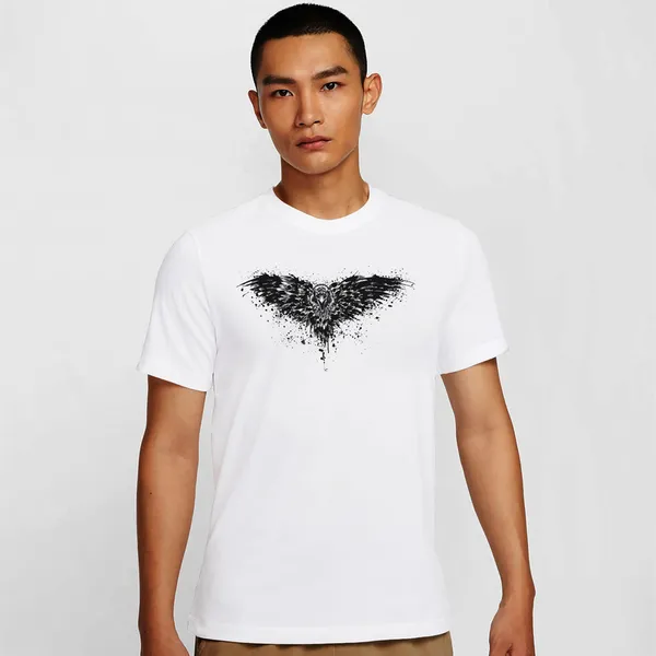 Mooch_Wale_Game_Of_Thrones_Three_Eyed_Crow_Art__Quick-Dri_T-shirt_For_Men