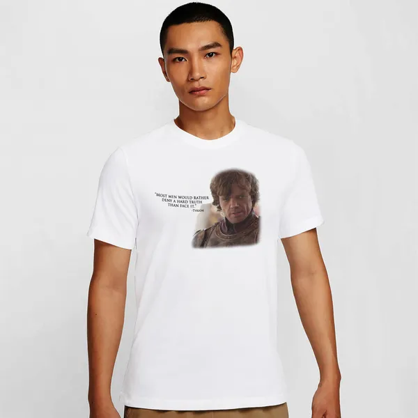 Mooch_Wale_Game_Of_Thrones_Tyrion_Hard_Truth_Quote__Quick-Dri_T-shirt_For_Men