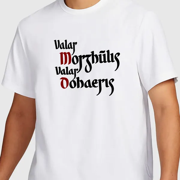 Mooch_Wale_Game_Of_Thrones_Valar_Morghulis_Valar_Dohaeris_Grey_Baground__Quick-Dri_T-shirt_For_Men