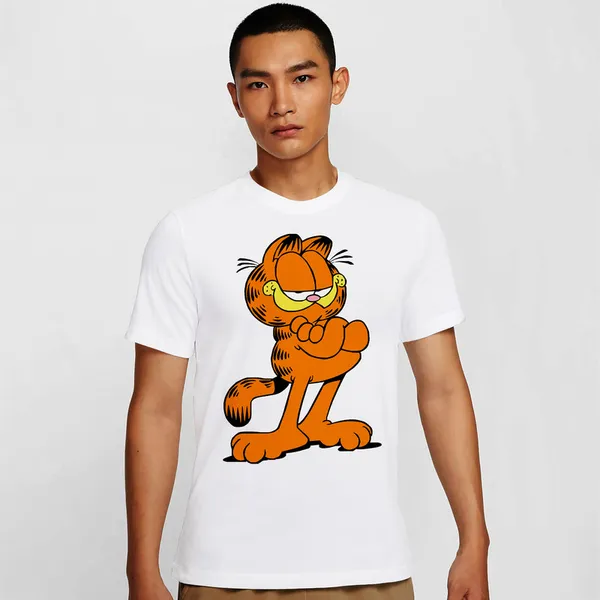 Mooch_Wale_Garfield__Quick-Dri_T-shirt_For_Men