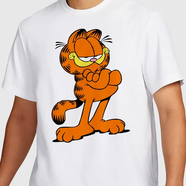 Mooch_Wale_Garfield__Quick-Dri_T-shirt_For_Men