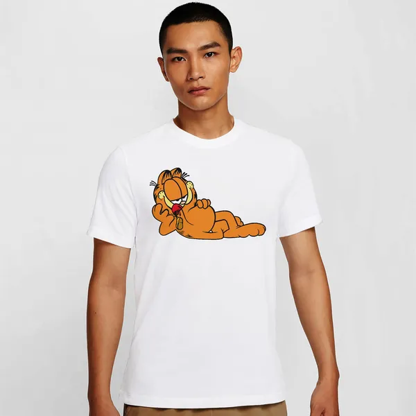 Mooch_Wale_Garfield_Eating_A_Famous_Mouse__Quick-Dri_T-shirt_For_Men