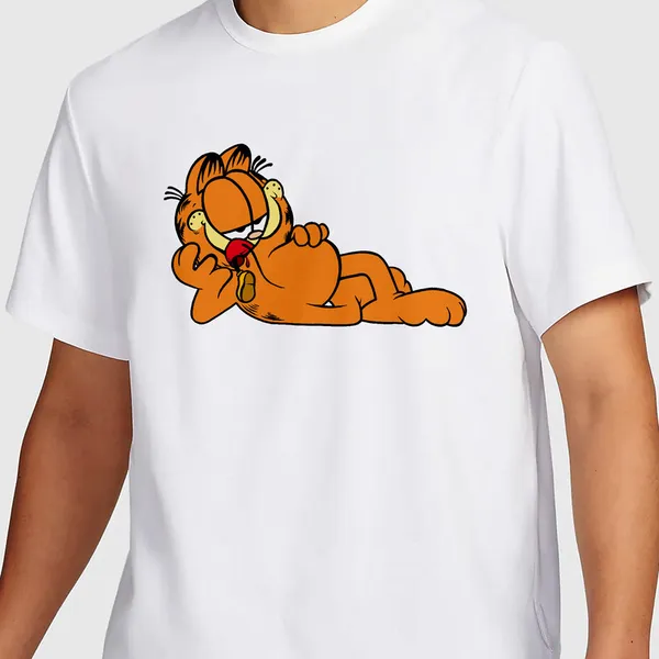 Mooch_Wale_Garfield_Eating_A_Famous_Mouse__Quick-Dri_T-shirt_For_Men