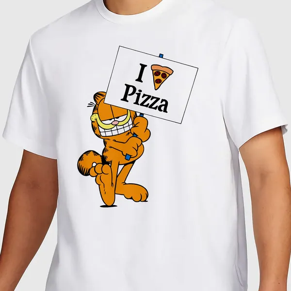 Mooch_Wale_Garfield_I_Love_Pizza__Quick-Dri_T-shirt_For_Men