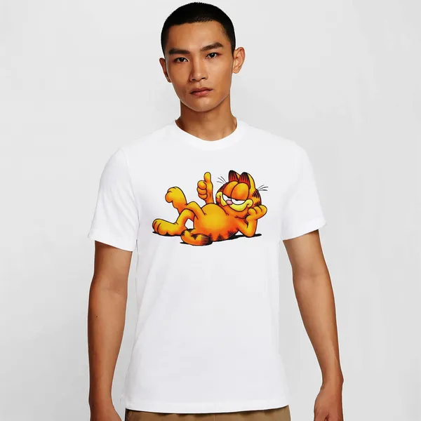 Mooch_Wale_Garfield_Says_Ok__Quick-Dri_T-shirt_For_Men